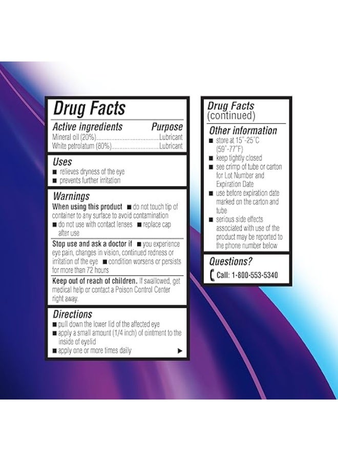 Bausch + Lomb Soothe Nighttime Eye Ointment by Bausch & Lomb, Lubricant Relief for Dry Eyes, 3.5 g - Image 2